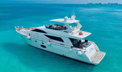 Luxury yacht charter in Nassau the Bahamas